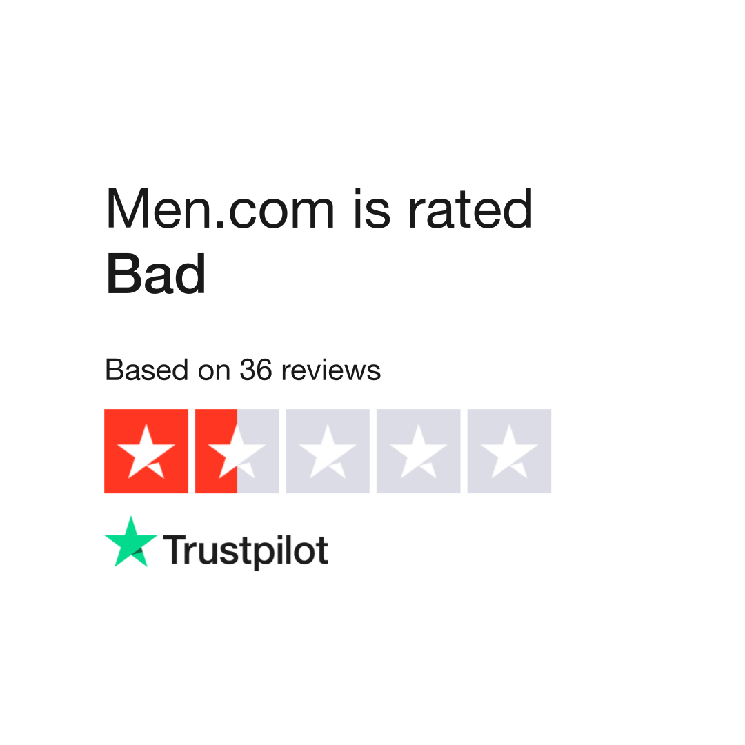 Men.com Reviews | Read Customer Service Reviews of www.men.com | 2 of 2