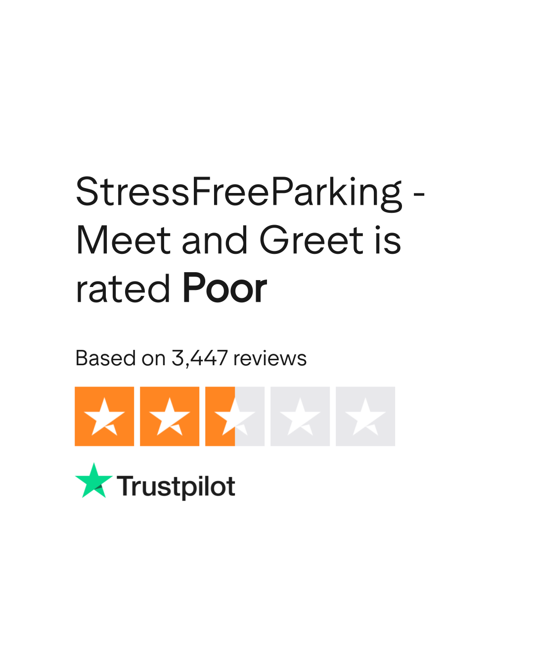 StressFreeParking Meet and Greet Reviews Read Customer Service