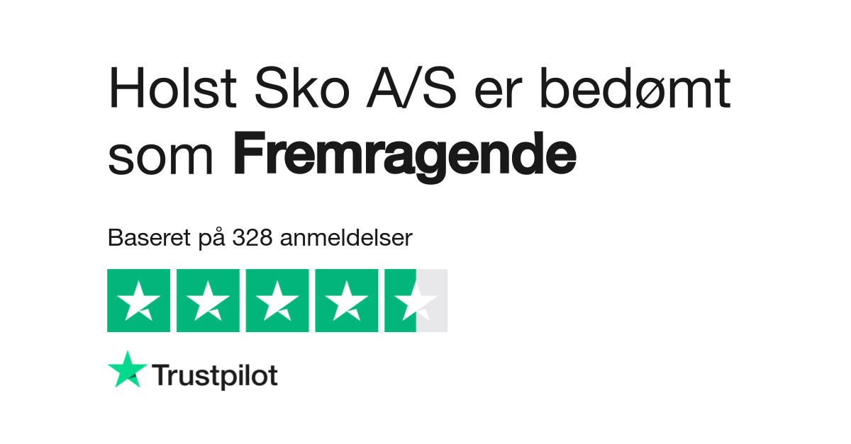 Anmeldelser af Holst Sko A/S | anmeldelser af holstsko.dk