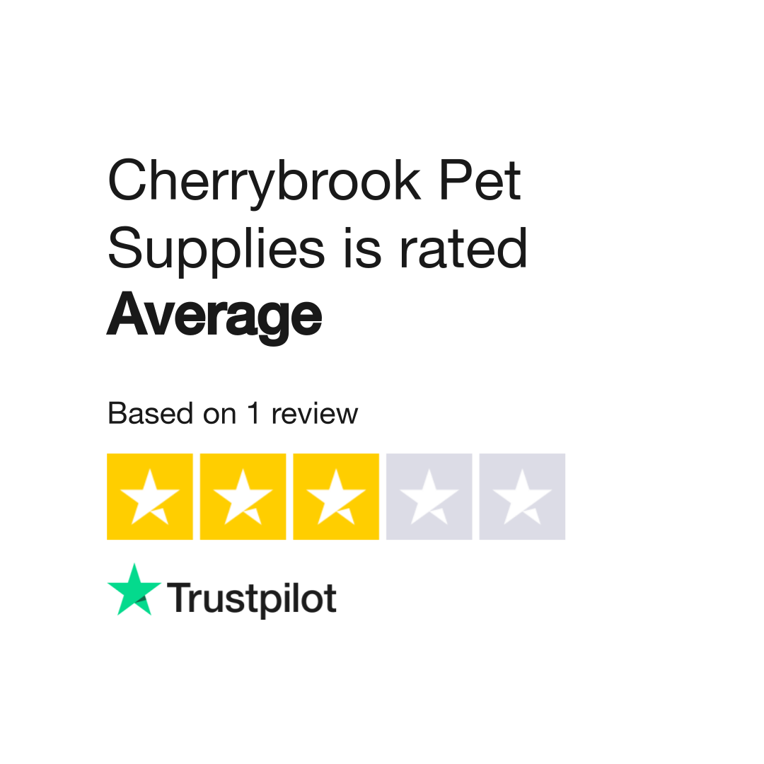 Cherry brook outlet pet supply