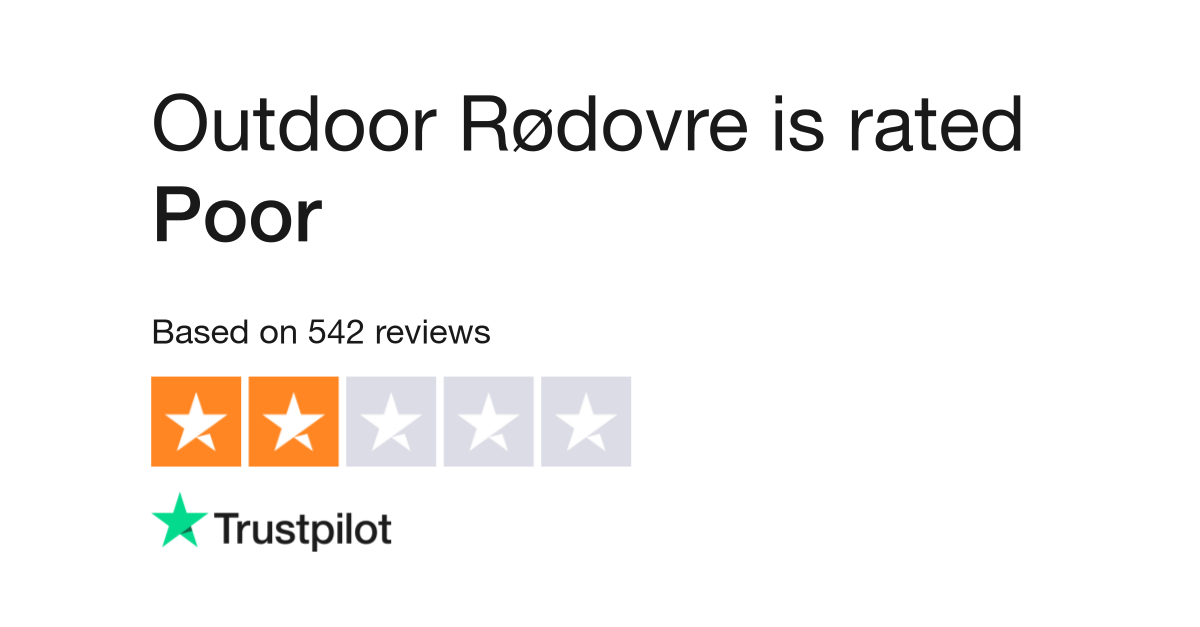 Outdoor Rødovre Reviews | Read Customer Service of outdoorrodovre.dk