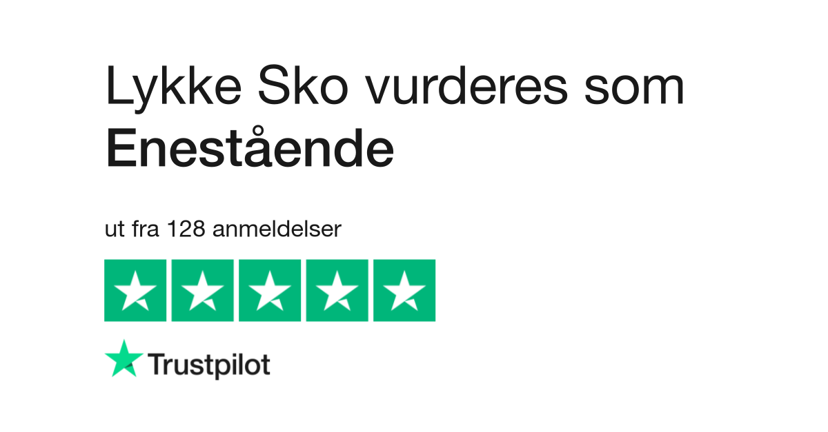 Anmeldelser av Lykke Sko kundenes anmeldelser av lykkesko.dk