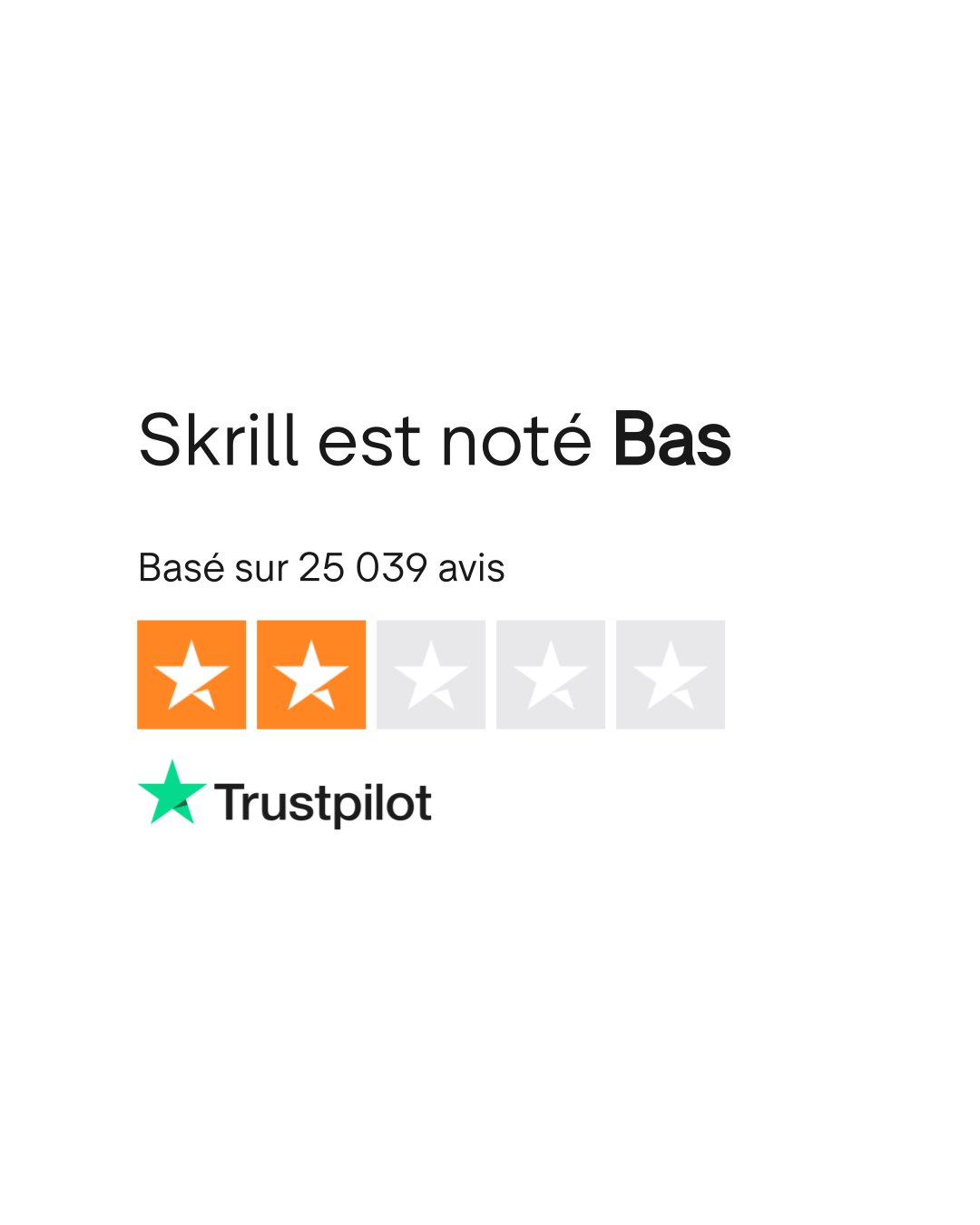 Avis de Skrill | Lisez les avis marchands de skrill.com | 7 sur 18