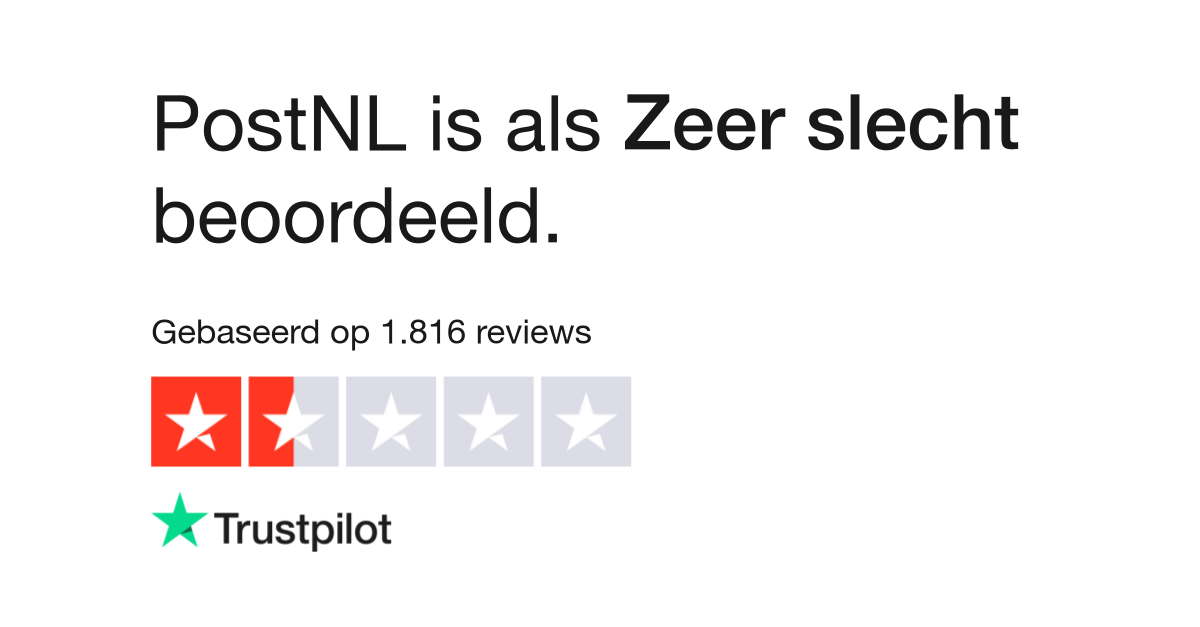 legaal Stadion pindas PostNL reviews| Lees klantreviews over post.nl