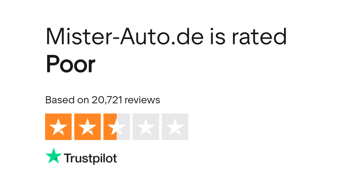 Mister Auto - Ersatzteile aus dem Internet