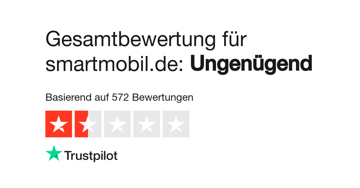 Bewertungen Zu Smartmobil De Lesen Sie Kundenbewertungen Zu Smartmobil De