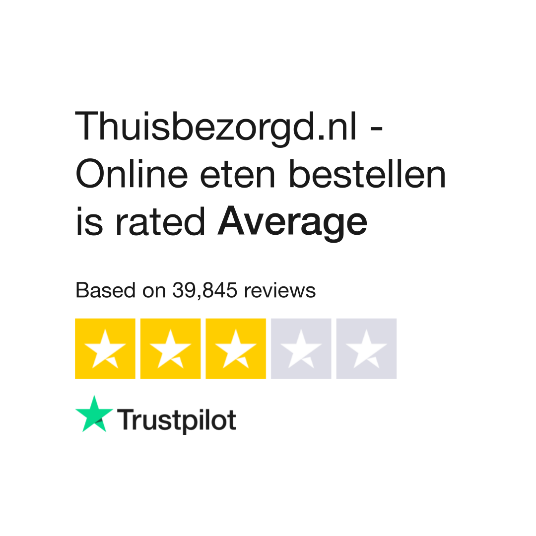 Thuisbezorgd.nl - Online eten bestellen Reviews | Customer Service Reviews of | 4 of 57