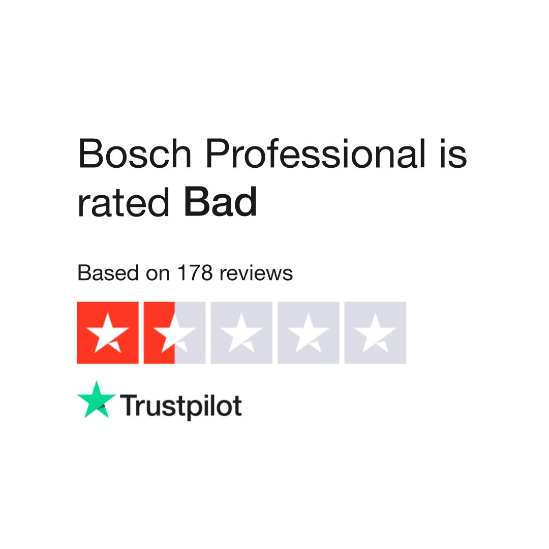 Bosch Professional Reviews Read Customer Service Reviews of www