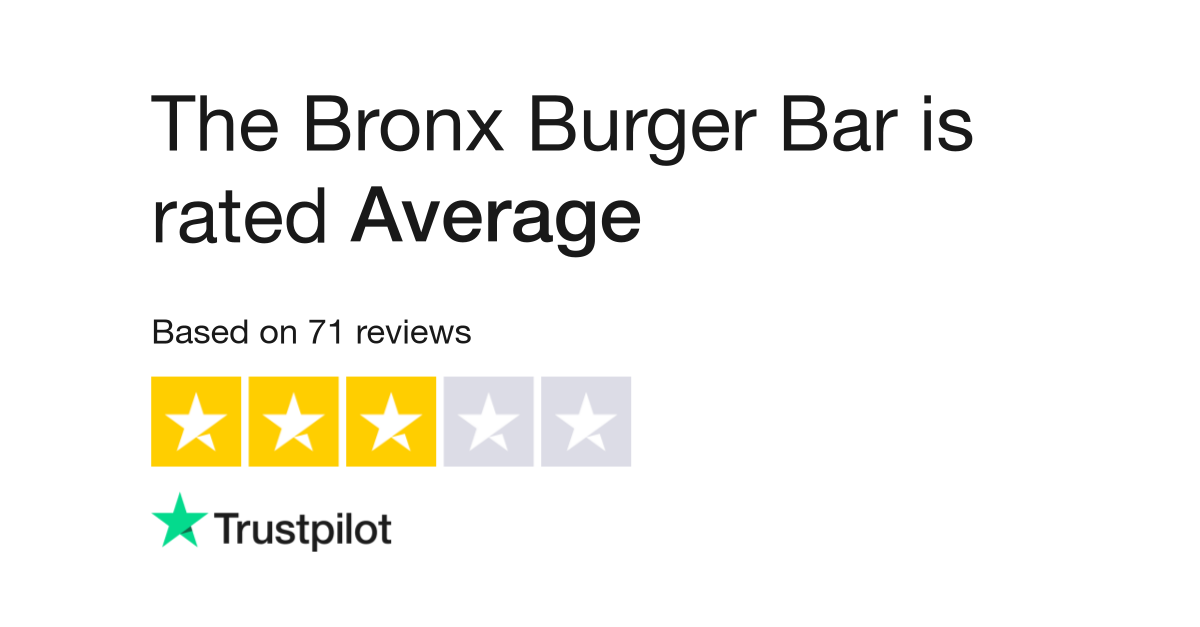 Gå op og ned fremtid Korridor The Bronx Burger Bar Reviews | Read Customer Service Reviews of  bronxburger.dk