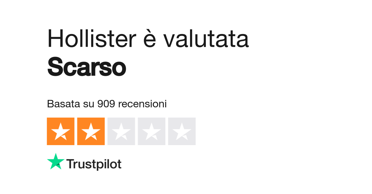 Hollister italia hot sale