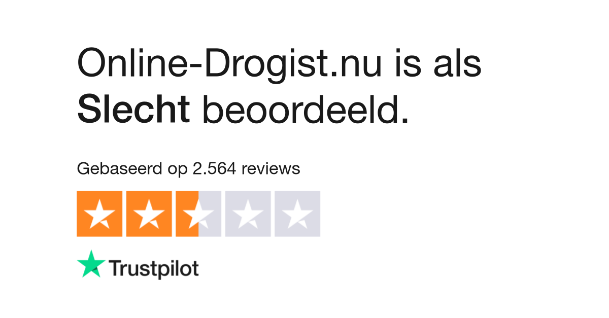 Online-Drogist.nu reviews | Bekijk consumentenreviews online-drogist.nu