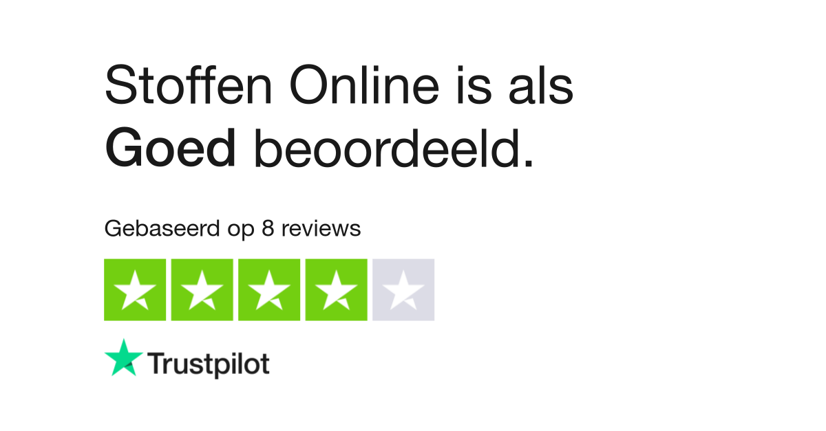 reviews | Bekijk consumentenreviews stoffen-online.nl