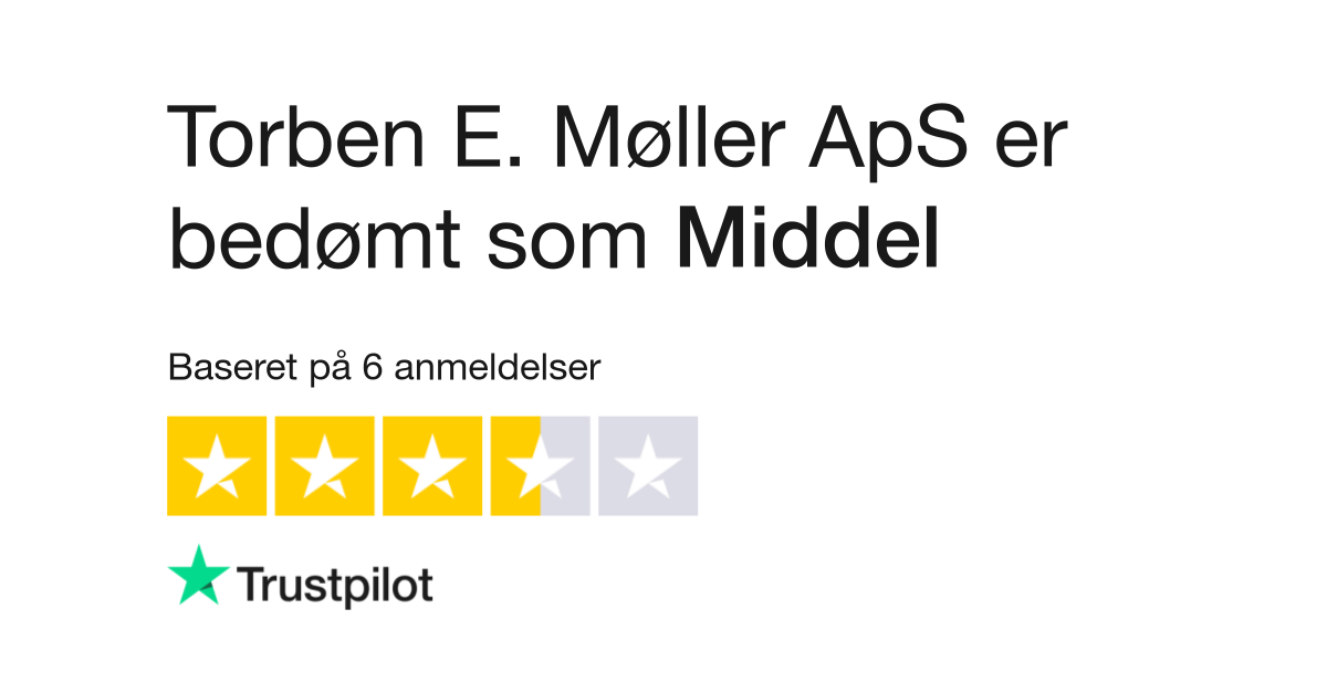 Den aktuelle greb Søjle Anmeldelser af Torben E. Møller ApS | Læs kundernes anmeldelser af  guldmoller.dk