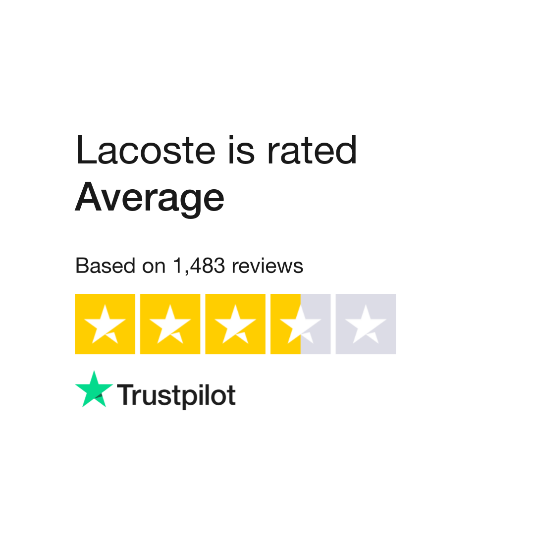 Lacoste Reviews | Read Service Reviews of www.lacoste.com