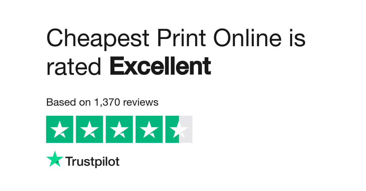 Cheapest Print Online Reviews Read Customer Service Reviews of