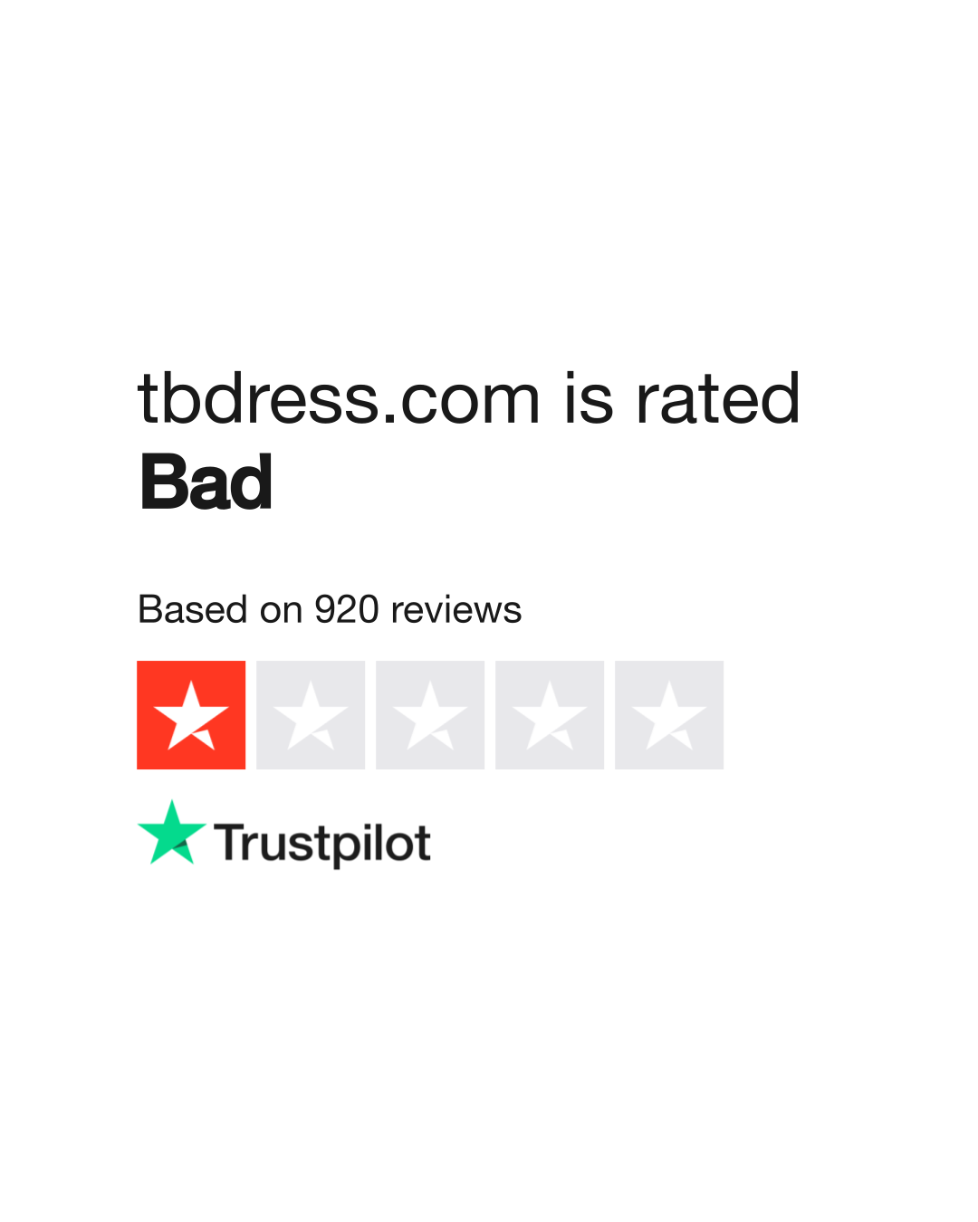 Tbdress reviews shop