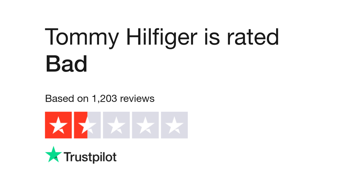 Grønne bønner Ripples Repræsentere Tommy Hilfiger Reviews | Read Customer Service Reviews of hilfiger.com
