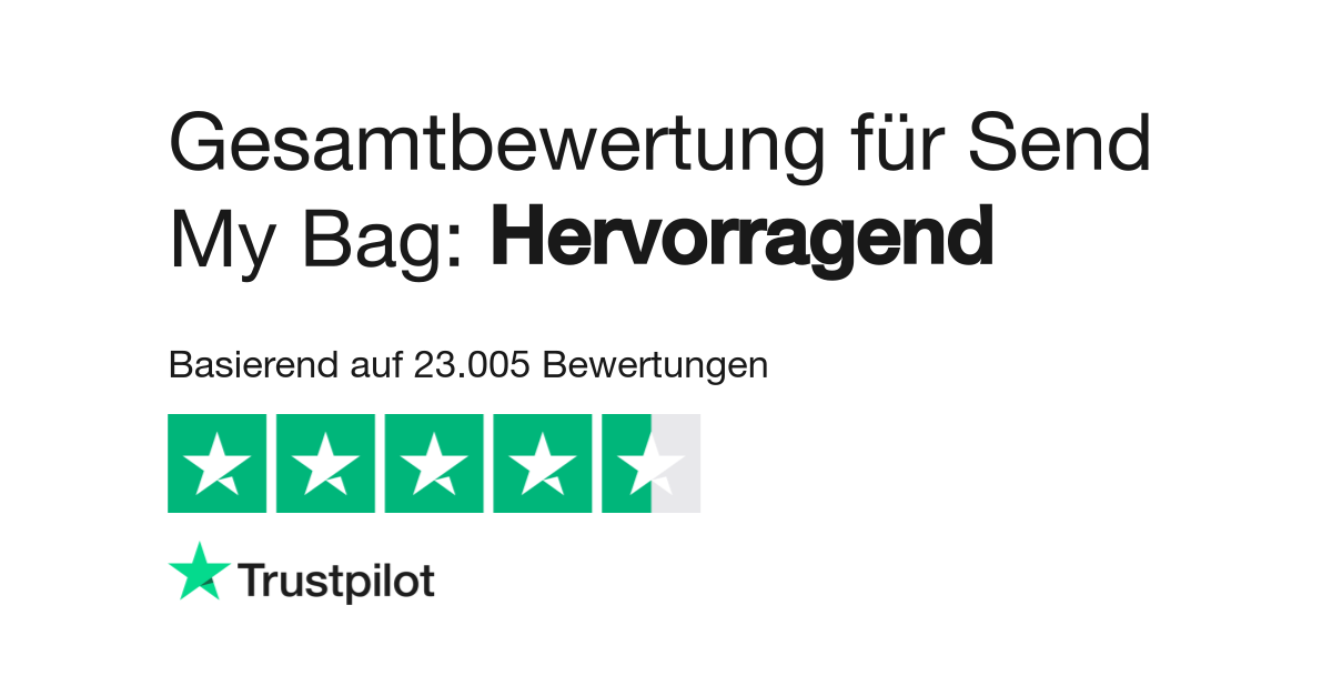 Send my bag trustpilot new arrivals