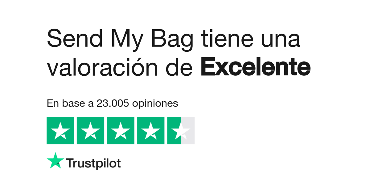 Opiniones sobre Send My Bag Lee las opiniones sobre el servicio