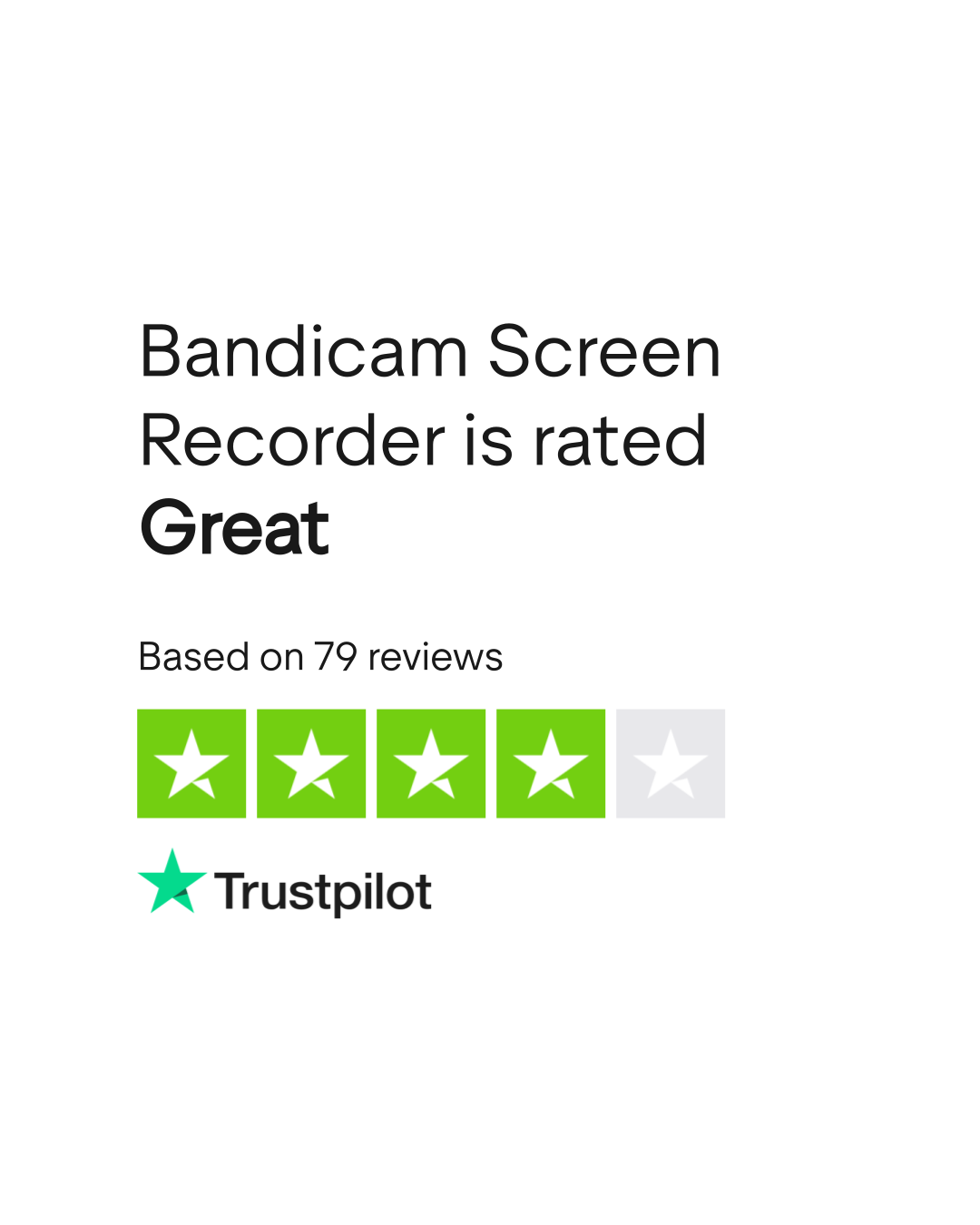 Bandicam Screen Recorder Reviews | Read Customer Service Reviews of ...