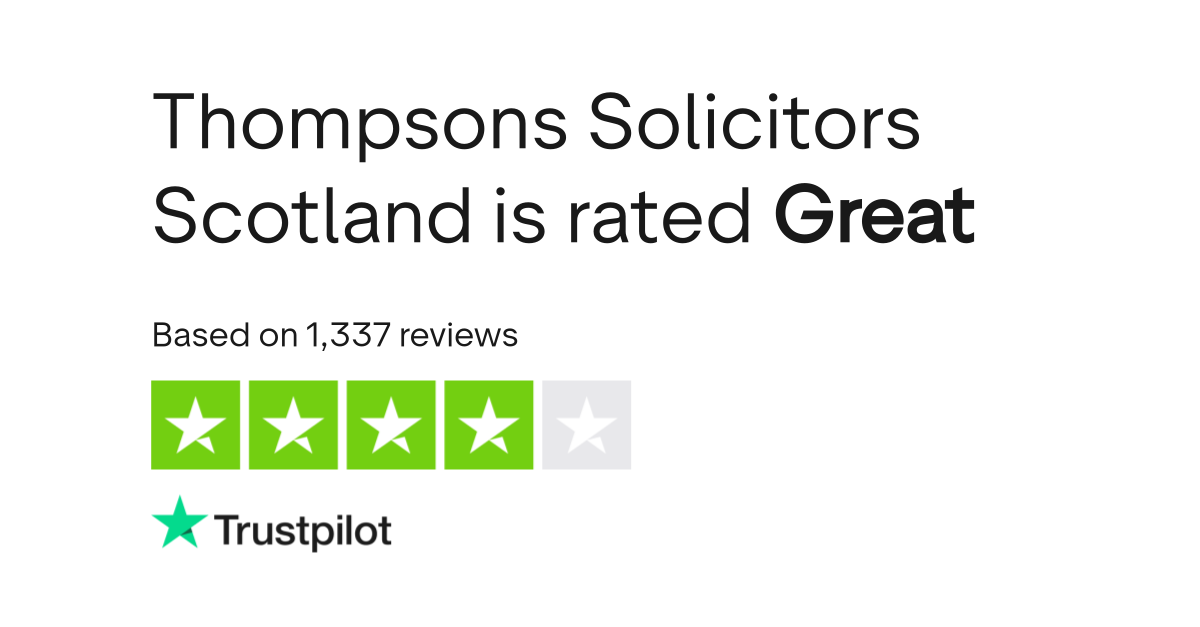 Thompsons Solicitors Scotland Reviews Read Customer Service Reviews