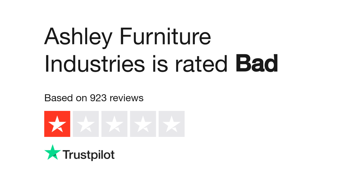 Ashley deals furniture industries