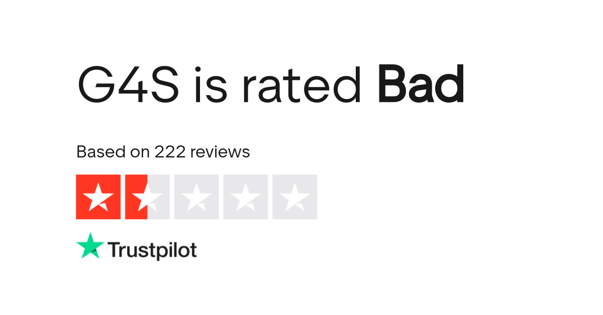 G4S Reviews Read Customer Service Reviews of