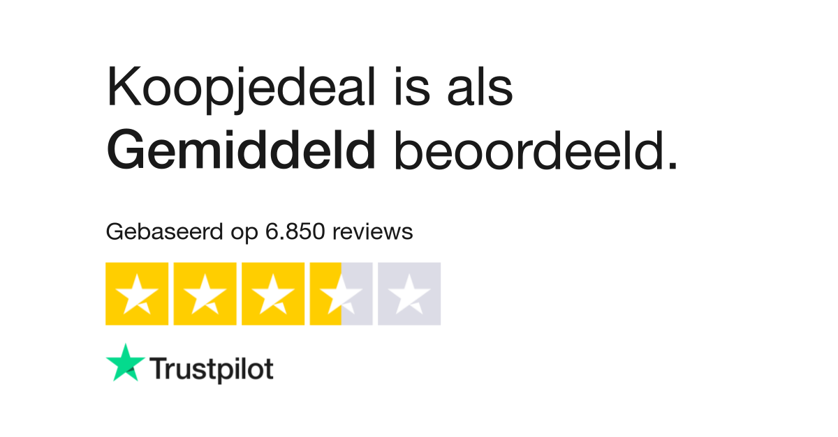 Willen dik voorzien Koopjedeal reviews | Bekijk consumentenreviews over koopjedeal.nl