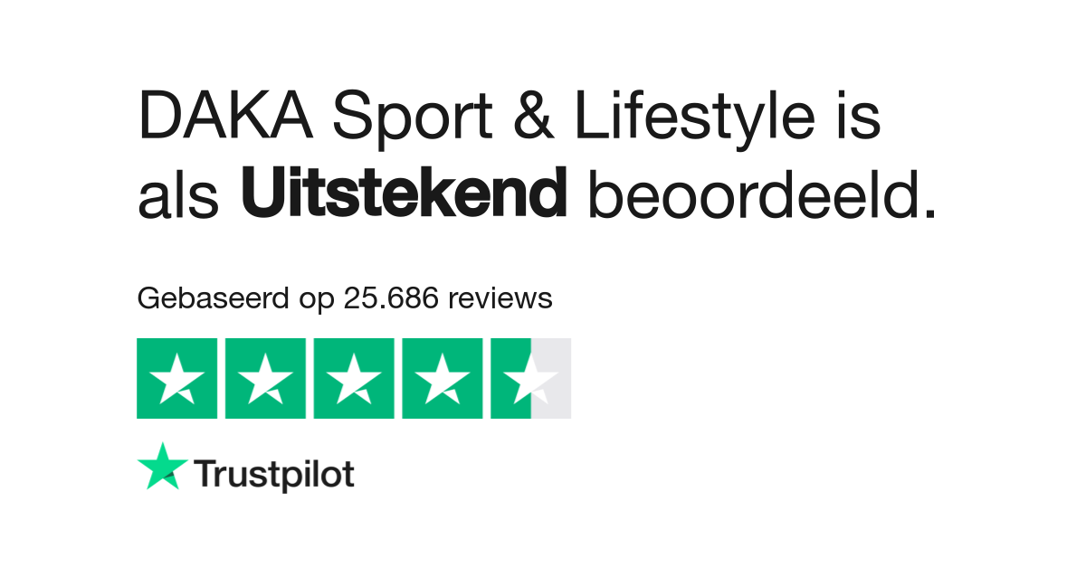 Afdaling Persoon belast met sportgame Assimileren DAKA Sport & Lifestyle reviews | Bekijk consumentenreviews over daka.nl | 2  van 952