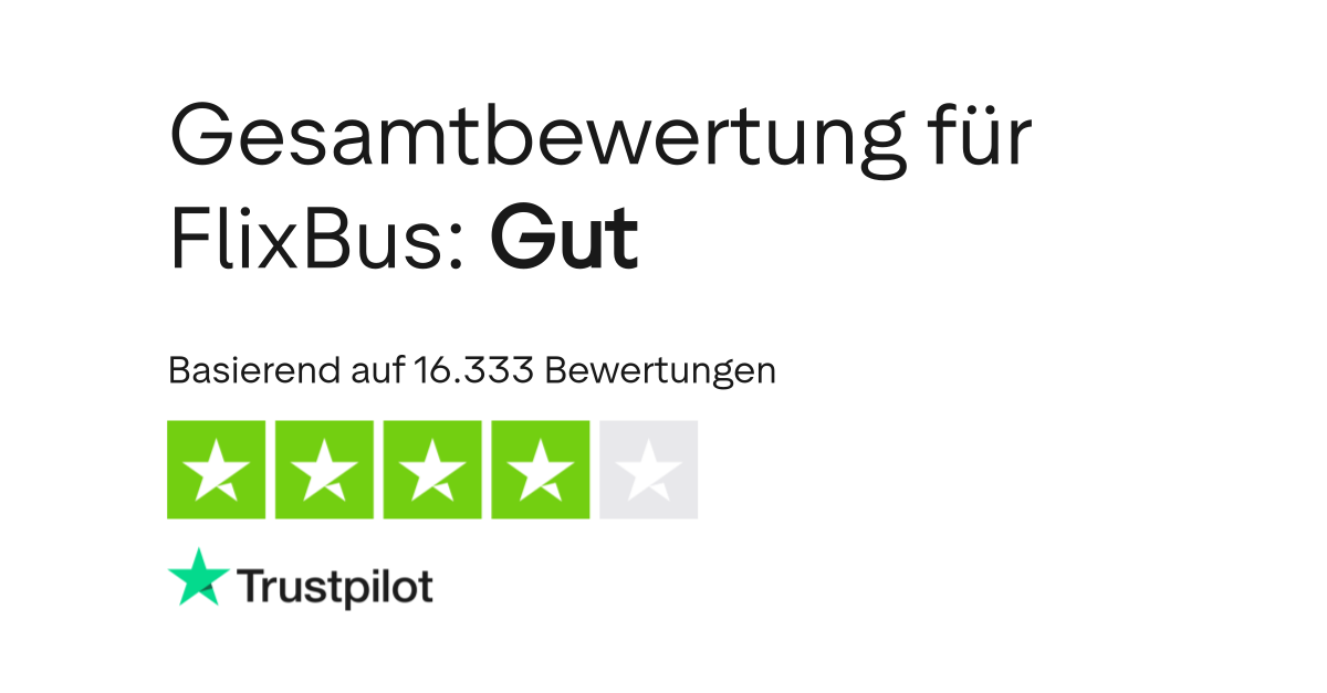 Bewertungen Zu Flixbus Lesen Sie Kundenbewertungen Zu Flixbus De