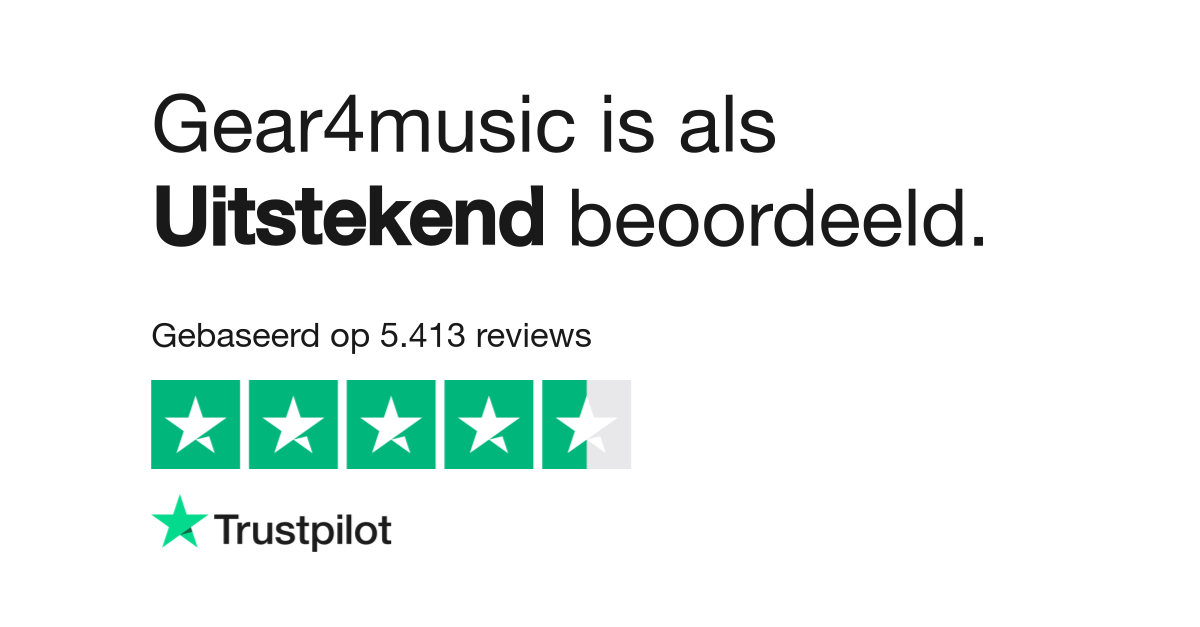 Gear for music deals trustpilot