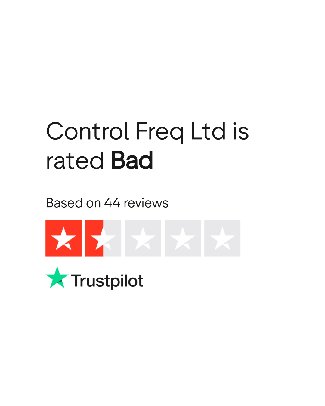 Control Freq Ltd Reviews | Read Customer Service Reviews of ...