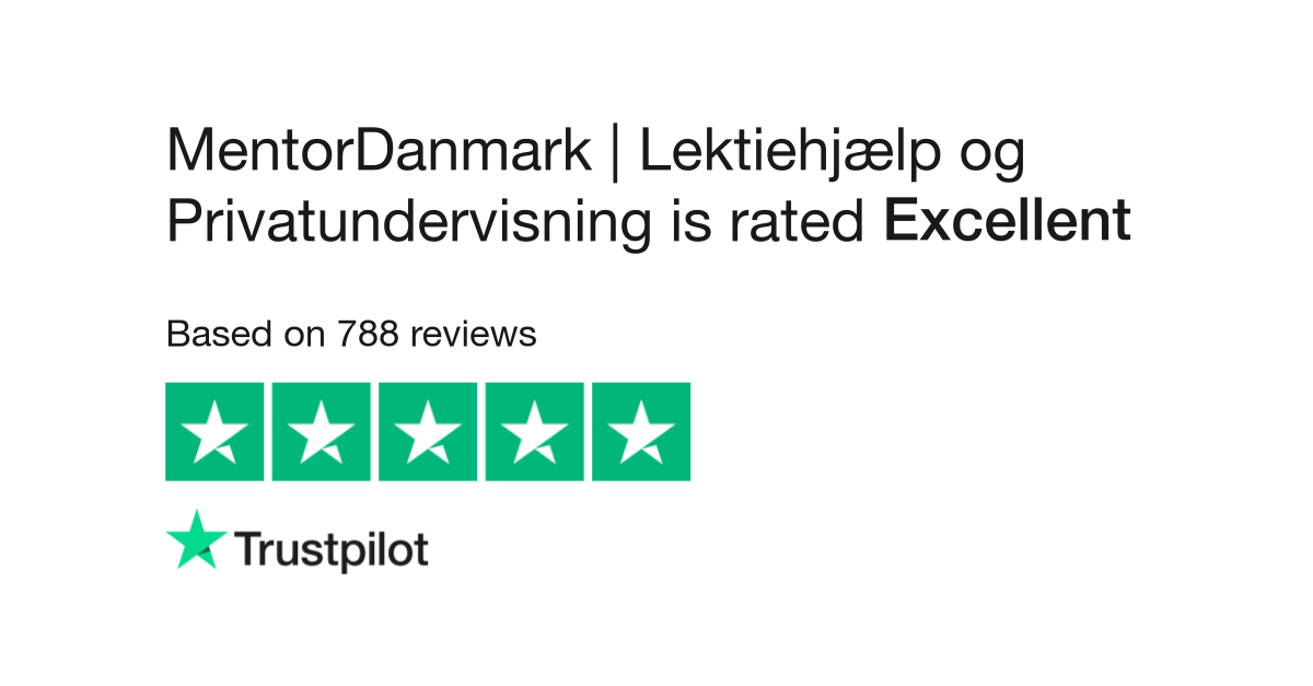 Regn Bøde ordningen MentorDanmark Reviews | Read Customer Service Reviews of mentordanmark.dk