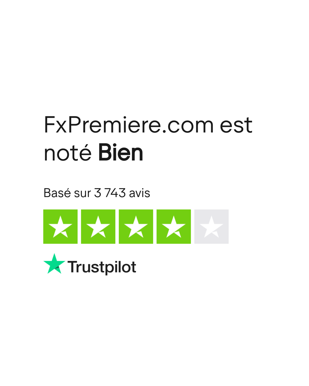 Avis de FxPremiere.com | Lisez les avis marchands de fxpremiere.com