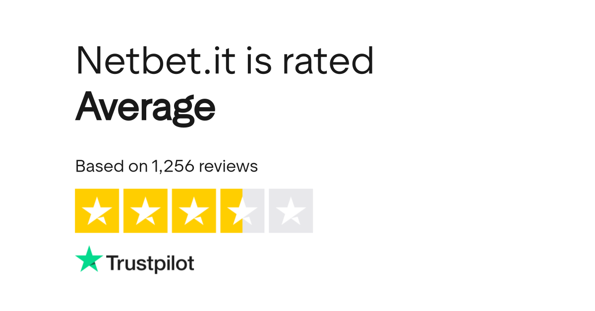 Valutazione Trustpilot NetBet
