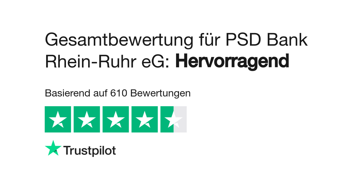 Bewertungen Zu Psd Bank Rhein Ruhr Eg Lesen Sie Kundenbewertungen Zu Psd Rhein Ruhr De