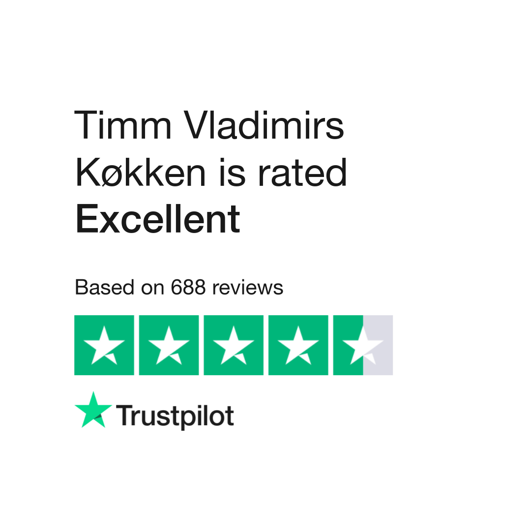mavepine Indvandring Sammenhængende Timm Vladimirs Køkken Reviews | Read Customer Service Reviews of  timmvladimirskoekken.dk