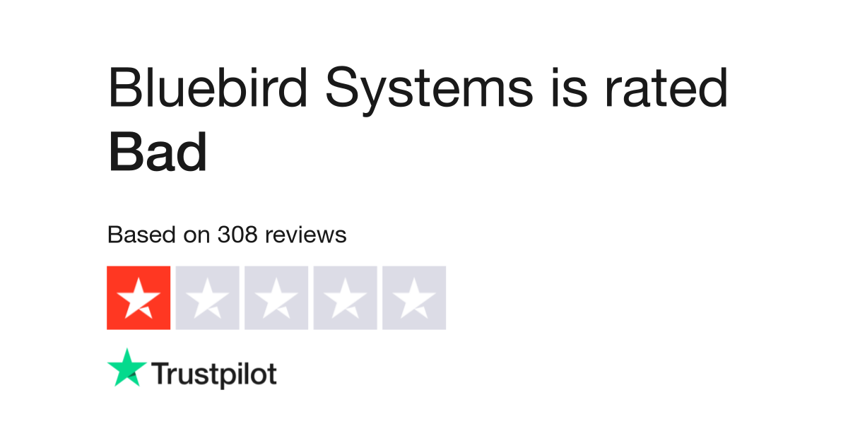 Bluebird Systems Reviews Read Customer Service Reviews Of Bluebird Com