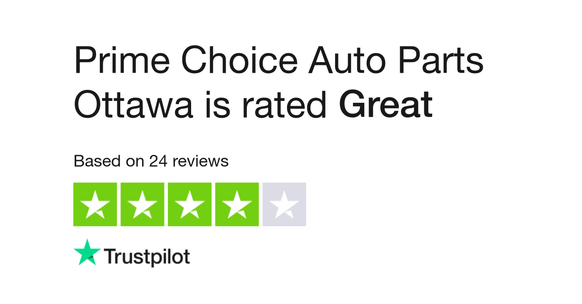 Prime Choice Auto Parts Ottawa Reviews | Read Customer