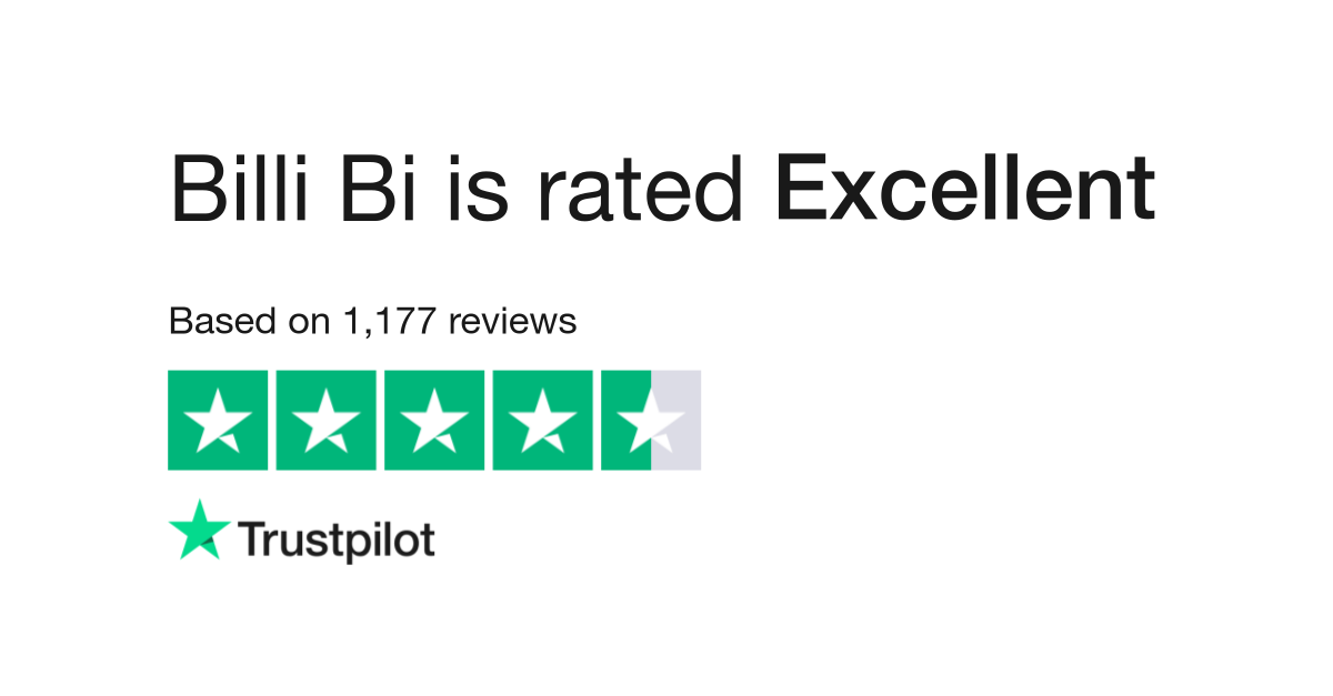 fokus sammentrækning Deqenereret Billi Bi Reviews | Read Customer Service Reviews of billibi.com