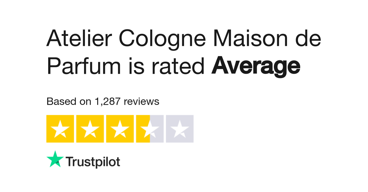 Atelier Cologne Maison de Parfum Reviews Read Customer Service