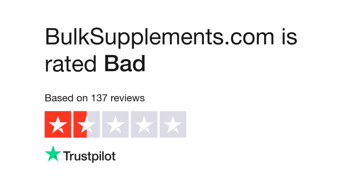 Working at BulkSupplements.com: Employee Reviews