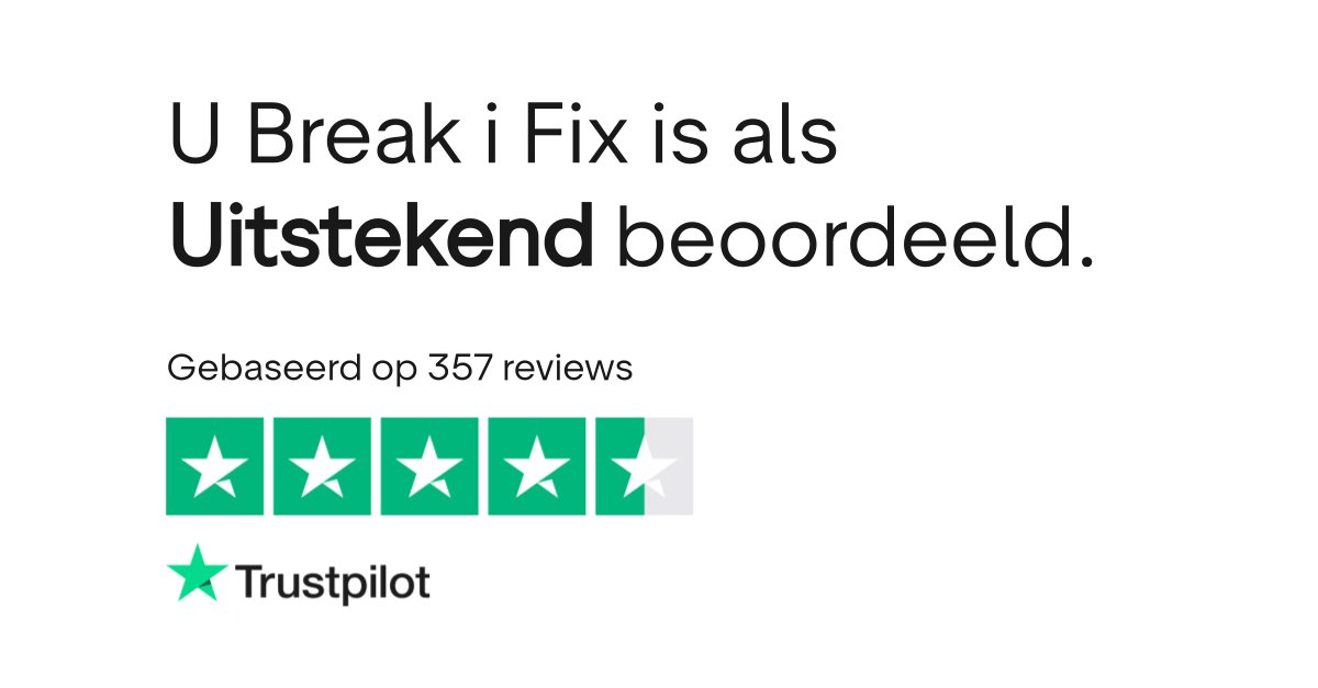 U Break i Fix reviews Bekijk consumentenreviews over www.ubreakifix.nl