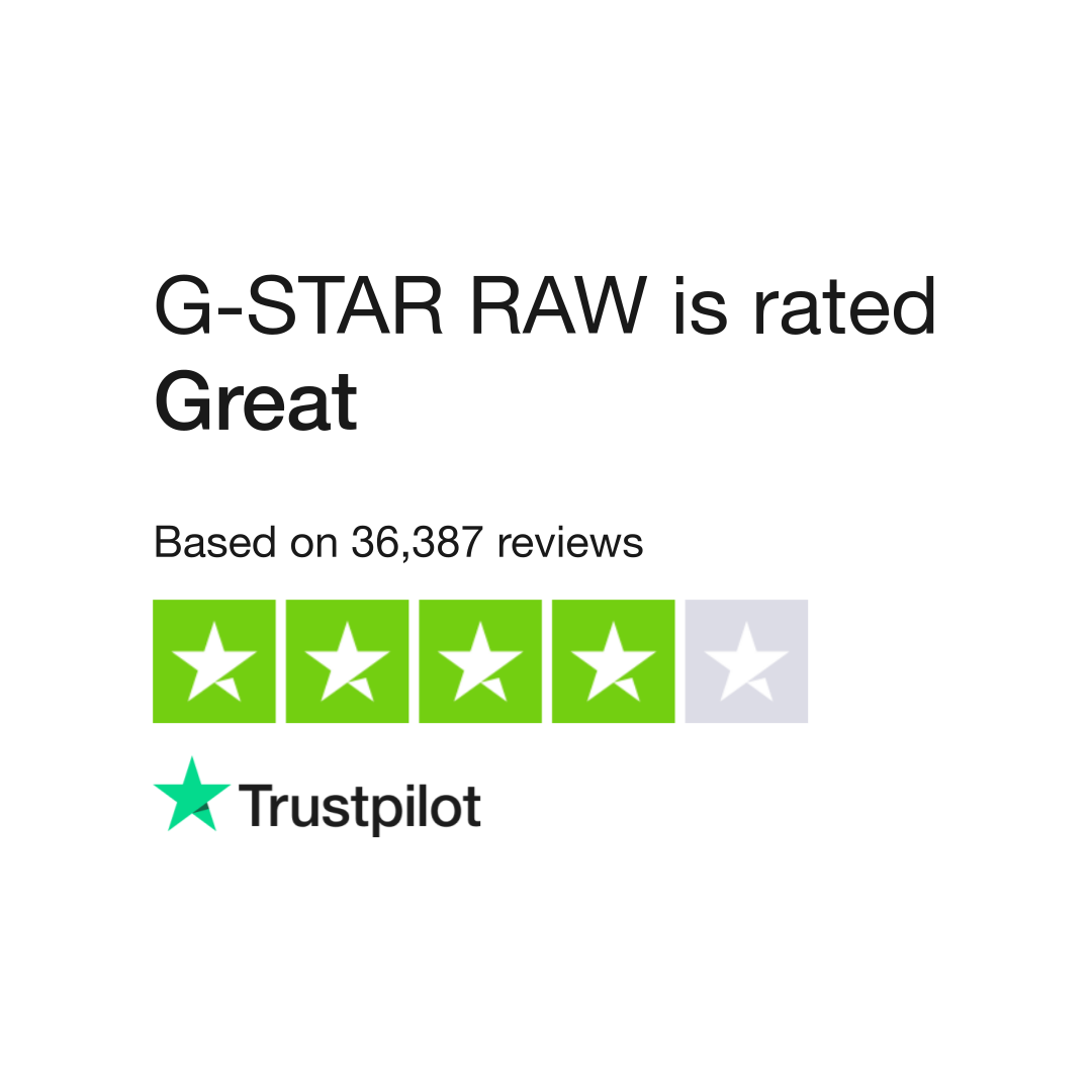 Opiniones sobre G-STAR RAW  Lee las opiniones sobre el servicio
