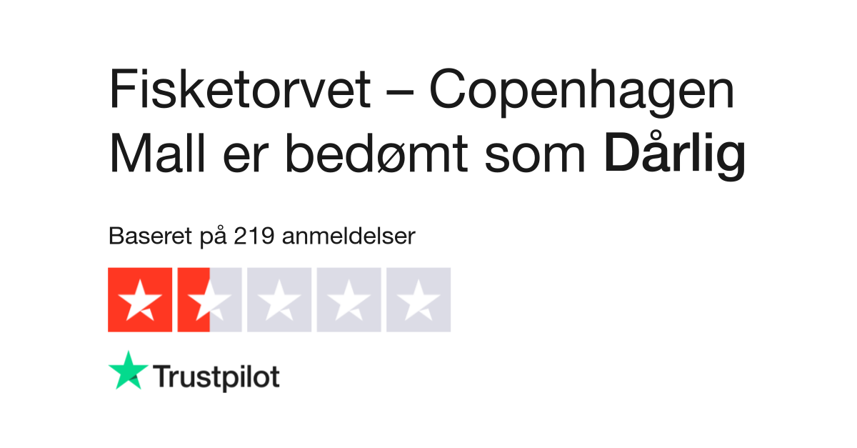 Anmeldelser af Fisketorvet – Copenhagen Mall | Læs kundernes anmeldelser af www.fisketorvet.dk | 2 af