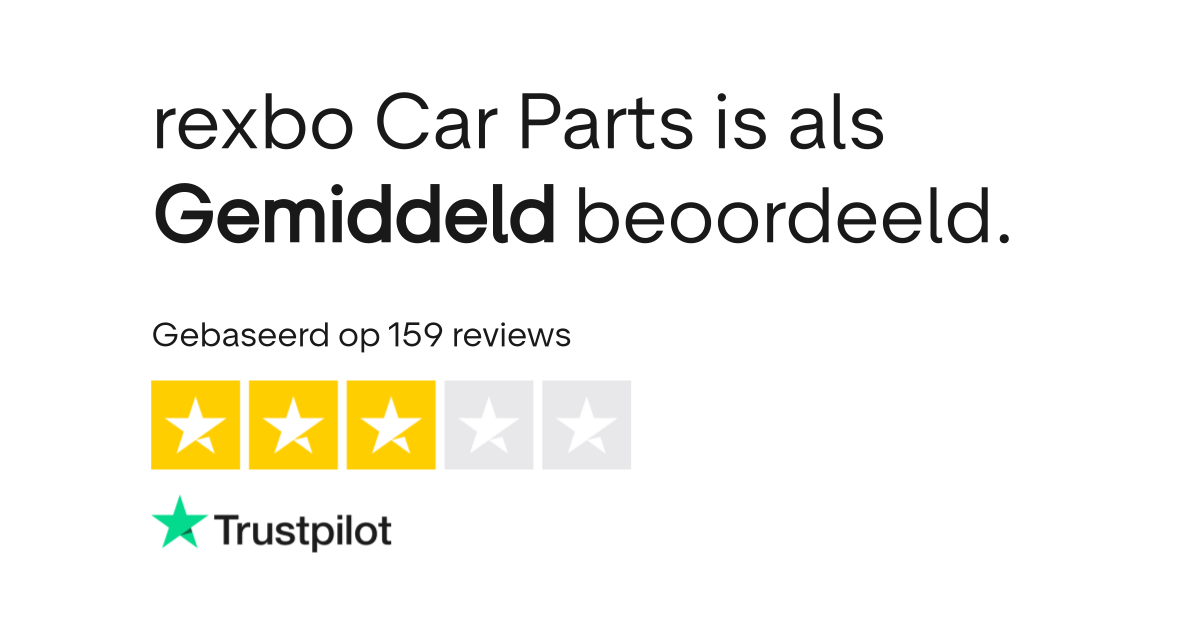 rexbo Car Parts reviews Bekijk consumentenreviews over rexbo.eu