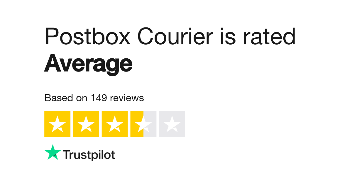 Postbox Courier Reviews | Read Customer Service Reviews of ...