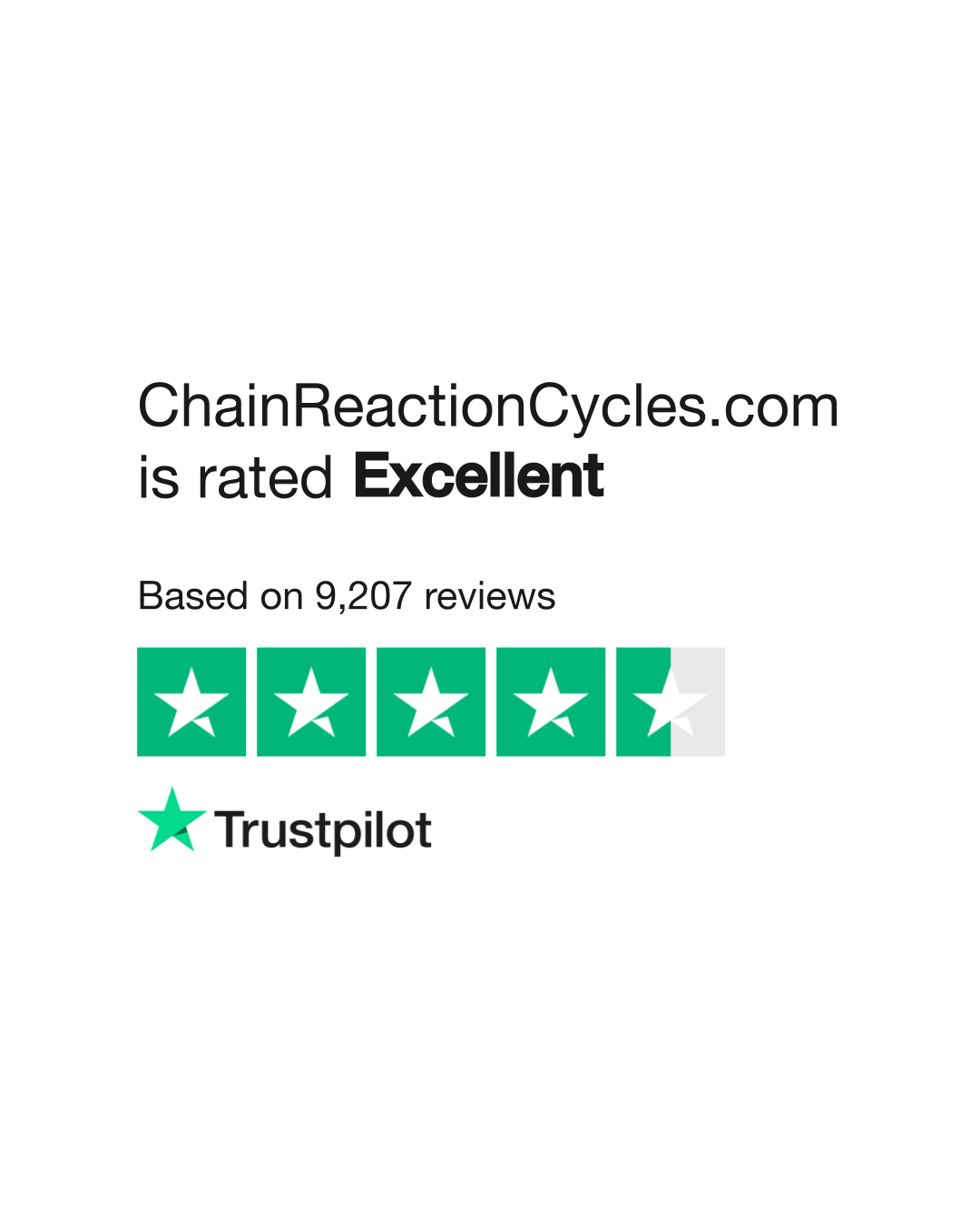 Trustpilot chain hot sale reaction cycles