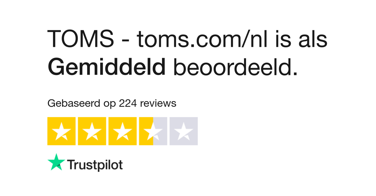 naam ontwikkelen Wijden TOMS - toms.com/nl reviews| Bekijk consumentenreviews over shoptoms.nl