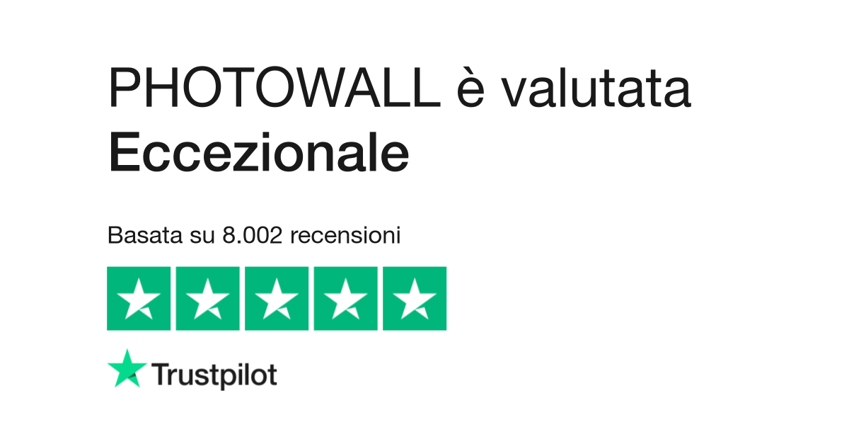 PHOTOWALL  Leggi le recensioni dei servizi di www.photowall.de